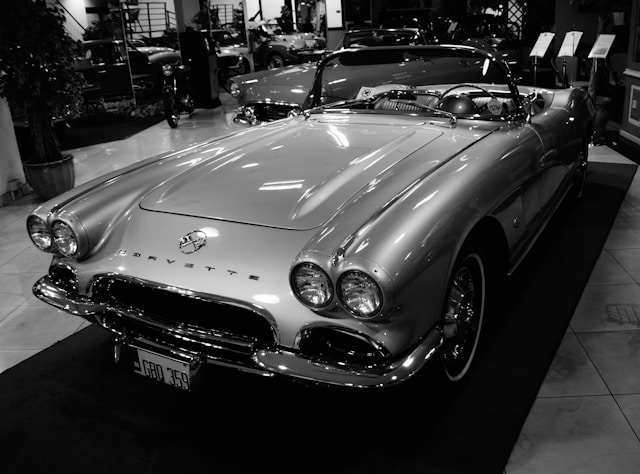Chevrolet Corvette C1 vue de devant - guide achat