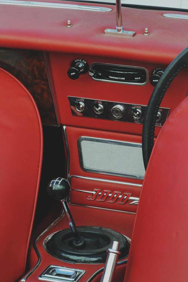 austin healey 3000 intérieur
