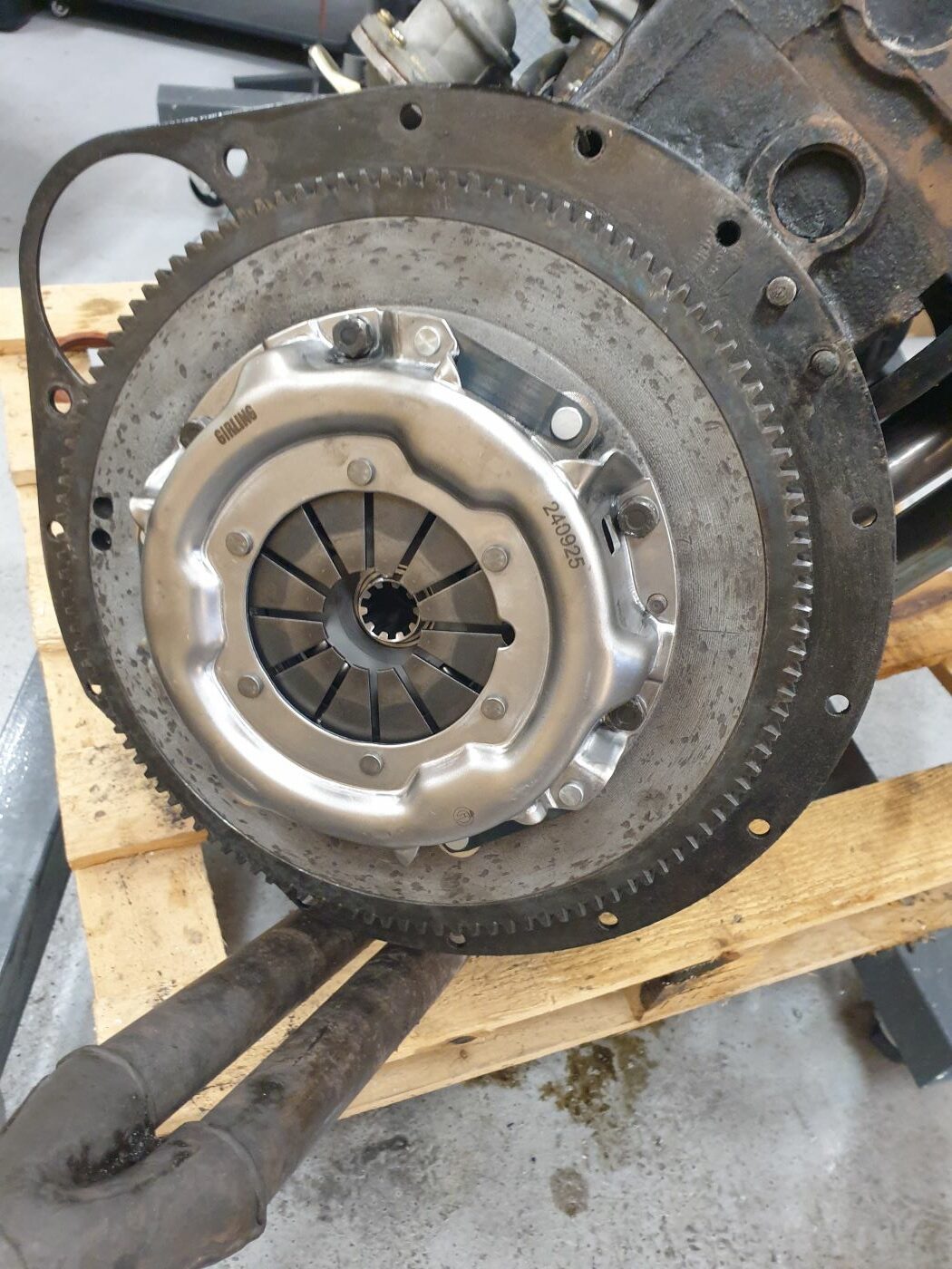 Kit embrayage Triumph Spitfire remplacé