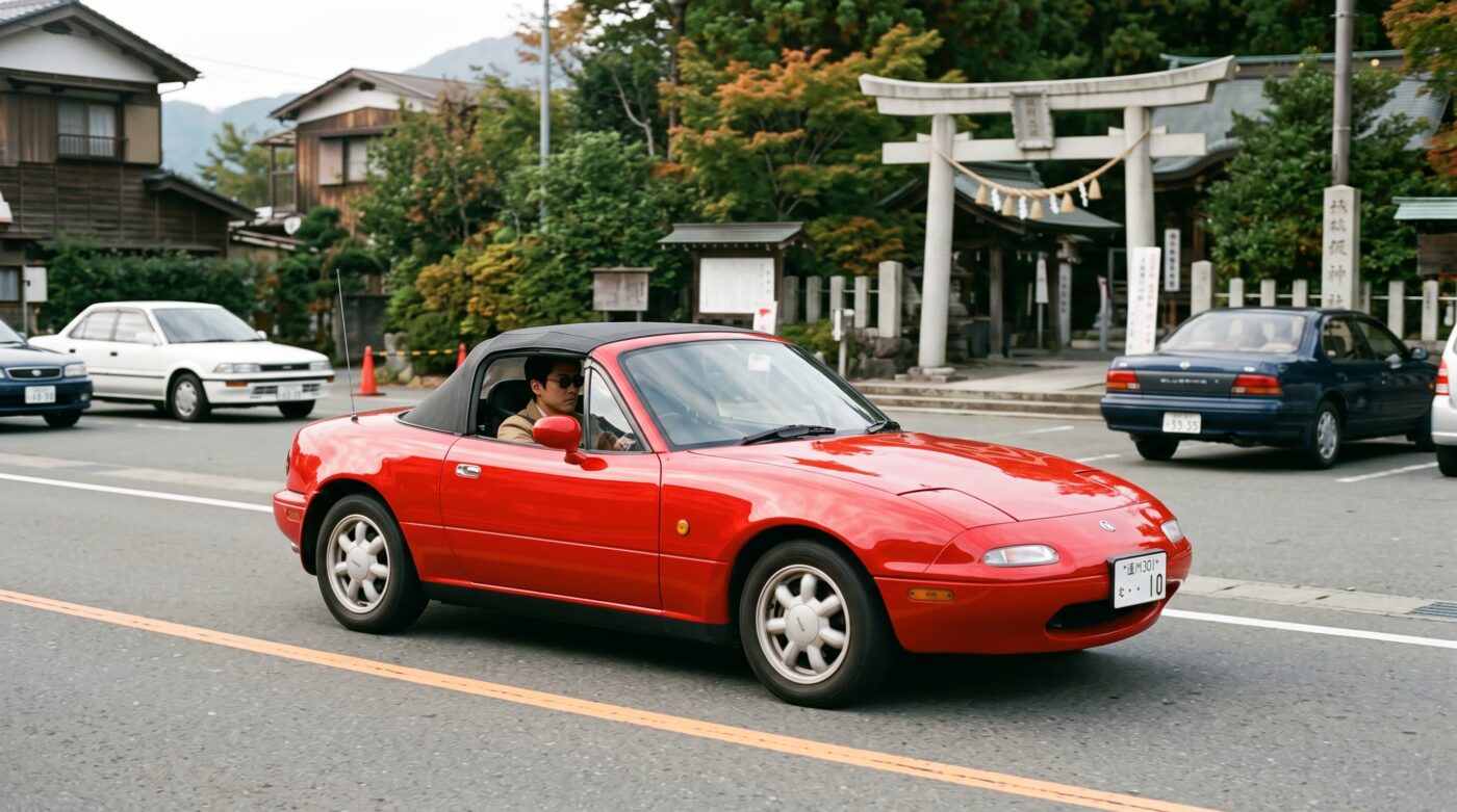 Mazda MX-5 NA : Détails historiques Détail technique et historique des optiques escamotables caractéristiques de la Mazda MX-5 NA.
