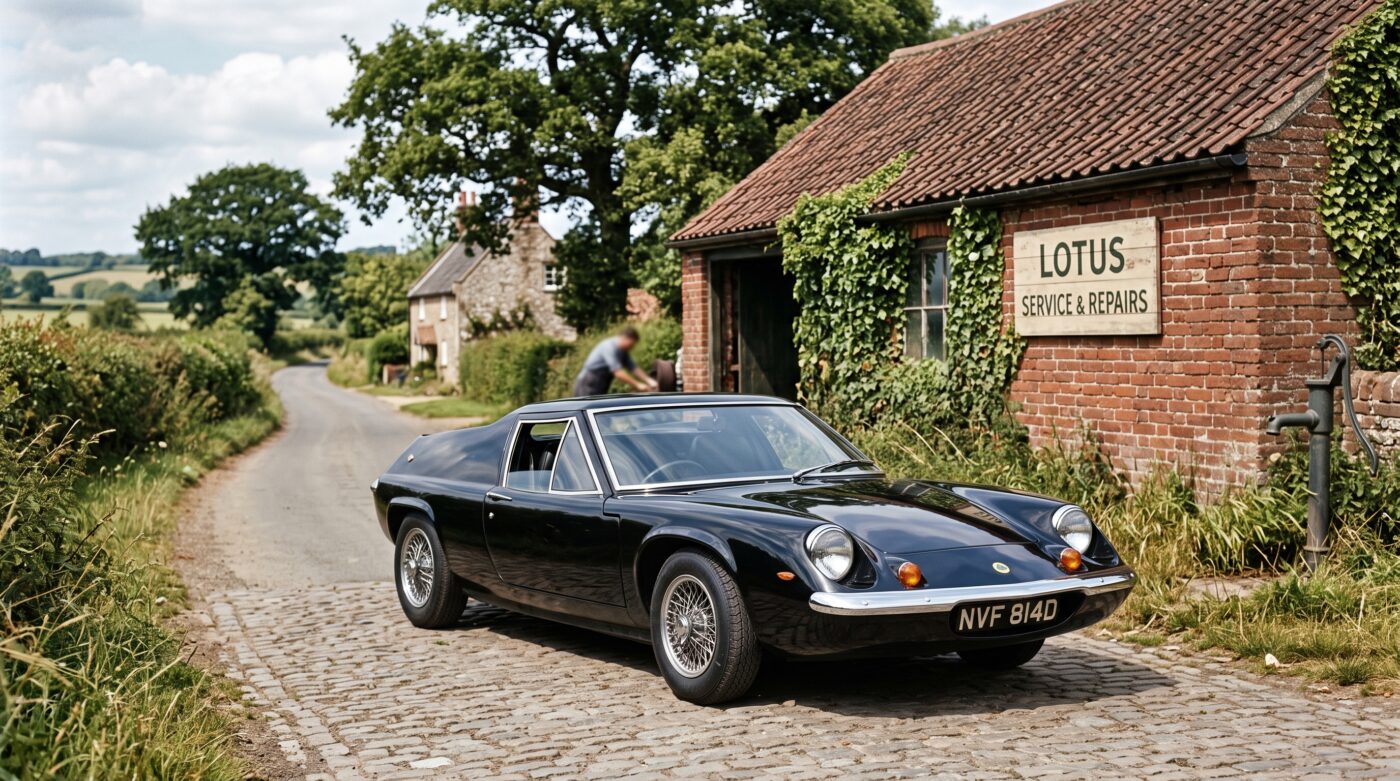 Lotus Europa 1966 : Historique Illustration historique de la Lotus Europa 1966 évoquant ses années de production.